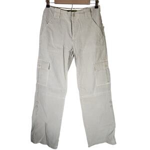 PULP Tan Cargo Wide Leg Nylon Stretch Skater Active Outdoor Pants SZ M